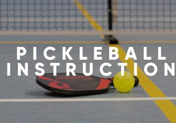 The poster of pickleball, Instruction